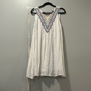 Cute white summer dress